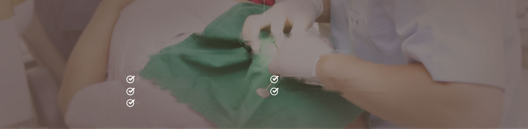 Prosthetic treatment in progress